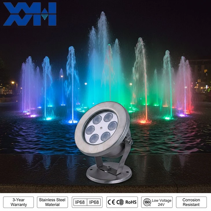 Underwater LED Pond Light | IP68 Submersible Pond Lighting | 12V Safe